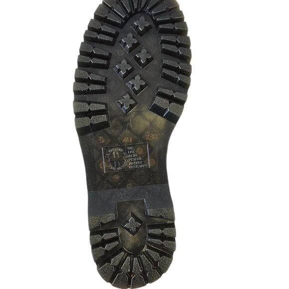 Dr. Martens Womens Jadon Classic Pull Up Boots, Leather, Dark Brown, Size 10 - Picture 3 of 8